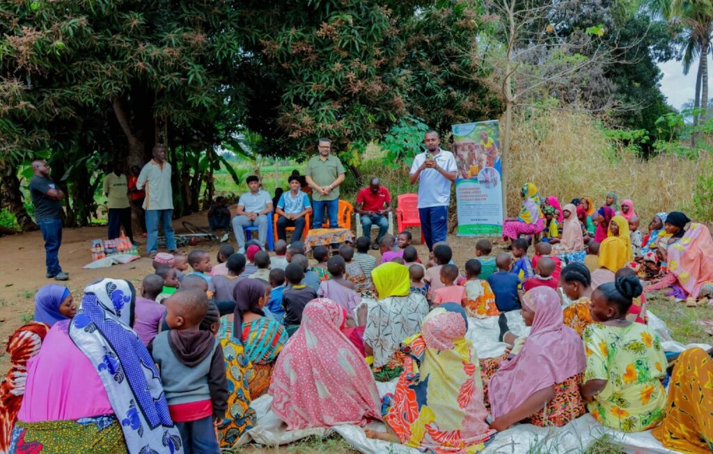 Well Water Kilosa - community gathering for launch event